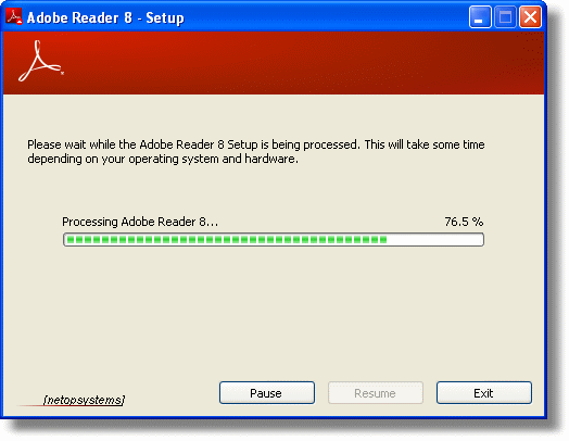 Adobe reader 8